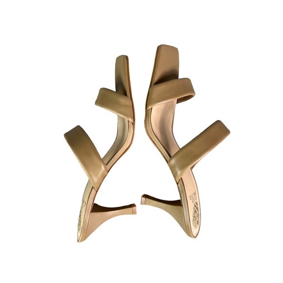 VINCE CAMUTO ASLEE Leather Heeled Sandals - Picture 7 of 10